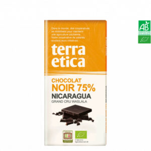 Chocolat Noir Bio 75% Nicaragua Terra Etica