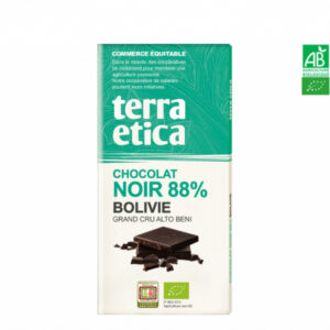 Chocolat Noir Bio 88% Bolivie Terra Etica