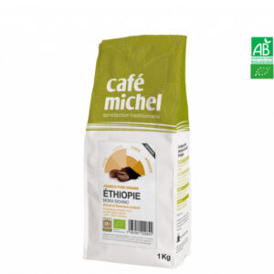 Moka Sidamo Ethiopie Pur Arabica Grains 1kg Café Michel