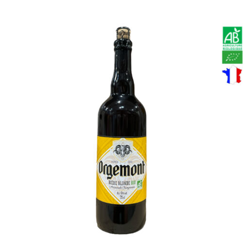 Bière Blonde Bio 75cl 6% Orgemont